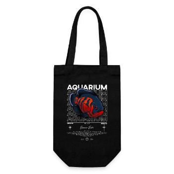 Oscar Fish Monster Fish Keeper Streetwear - Sac à bouteille - noir - Devant