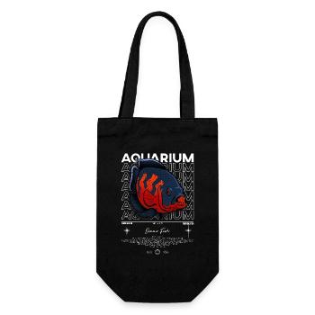 Oscar Fish Monster Fish Keeper Streetwear - Sac à bouteille - noir - Devant