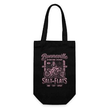 Bonneville Salt Flats Moto Racing Vintage - Sac à bouteille - noir - Devant