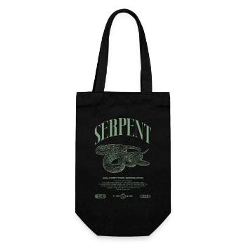 Reticulated Python Reptile Keeper Streetwear - Gift Bag for Bottles - black - Front