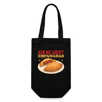 Empanada Dumpling Cadeau d’Empanada - Sac à bouteille - noir - Devant