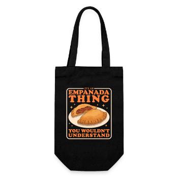 Empanadas Dumpling Empanada Cadeaux - Sac à bouteille - noir - Devant