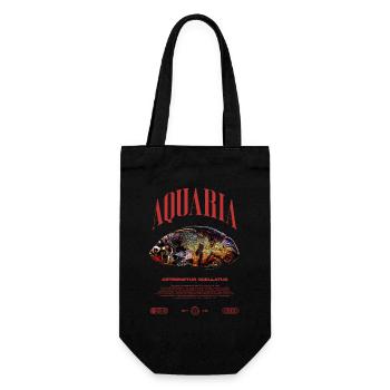 Oscar Fish Keeper Modern Streetwear - Gift Bag for Bottles - black - Front