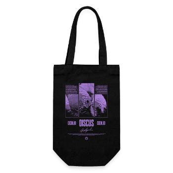 Discus Fish Cichlid Aquarium Fish Keeper - Gift Bag for Bottles - black - Front