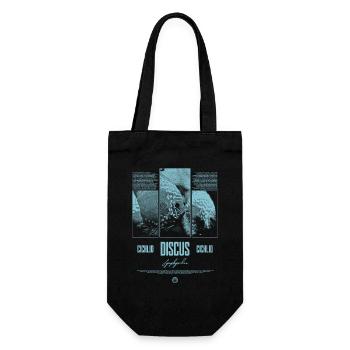 Discus Fish Cichlid Aquarium Fish Keeper - Gift Bag for Bottles - black - Front