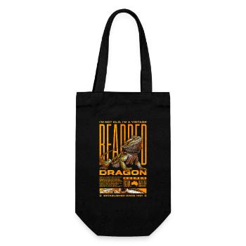 Dragon barbu gardien de reptiles Anniversaire Né en 1991 - Sac à bouteille - noir - Devant