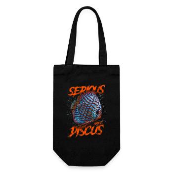 Sérieux au sujet du discus aquariophile gardien de discus - Sac à bouteille - noir - Devant