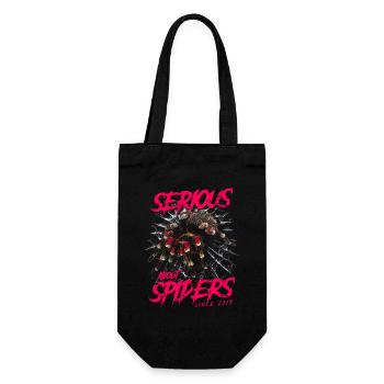 Sérieux au sujet des araignées Tarentule de compagnie née en 2015 - Sac à bouteille - noir - Devant