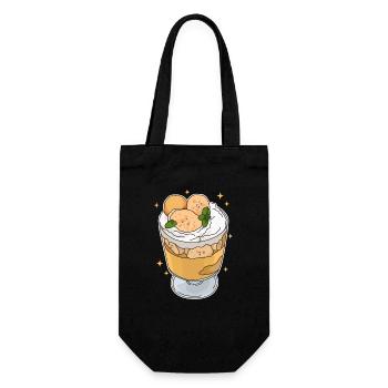 Banana Pudding Banana Pudding Gift - Gift Bag for Bottles - black - Front