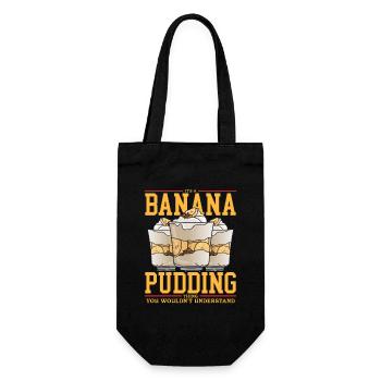 Banana Pudding Banana Pudding Gift - Gift Bag for Bottles - black - Front