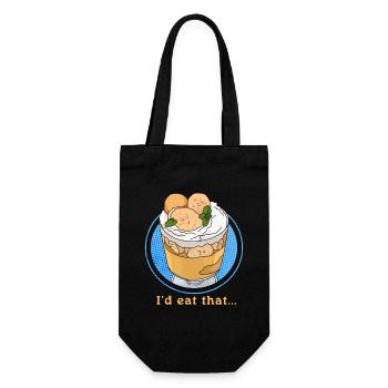 Banana Pudding Banana Pudding Gift - Gift Bag for Bottles - black - Front