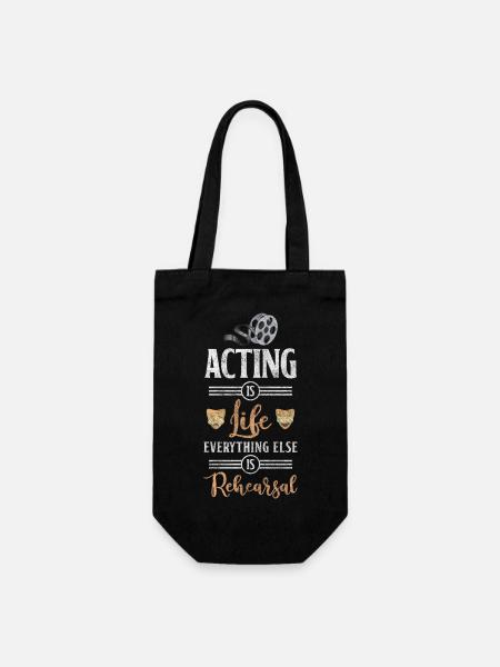 Stage Drama Opera Broadway - Gift Bag for Bottles - black
