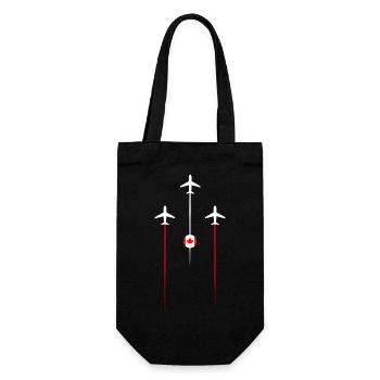 Canada Airlines - Gift Bag for Bottles - black - Front