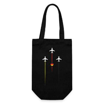 Germany Airlines - Gift Bag for Bottles - black - Front