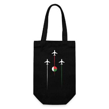 Madagascar Airlines - Gift Bag for Bottles - black - Front