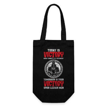 Japan Honor Katana - Gift Bag for Bottles - black - Front