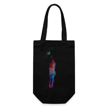Basketball sport #basketball - Gift Bag for Bottles - black - Front