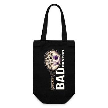 Badminton Badminton Crossminton Badminton Player - Gift Bag for Bottles - black - Front