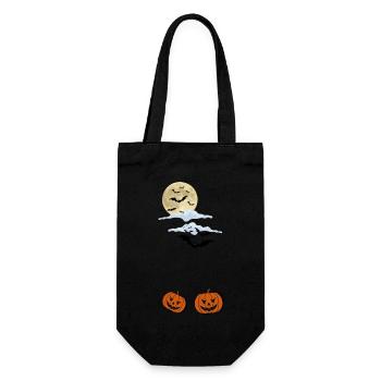 La veille d’Halloween - Sac à bouteille - noir - Devant