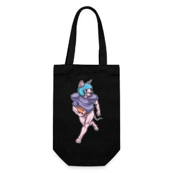 Sphynx Cat Sport de football américain - Sac à bouteille - noir - Devant