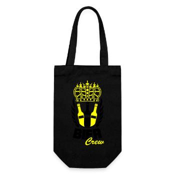Équipage de la bière - Sac à bouteille - noir - Devant