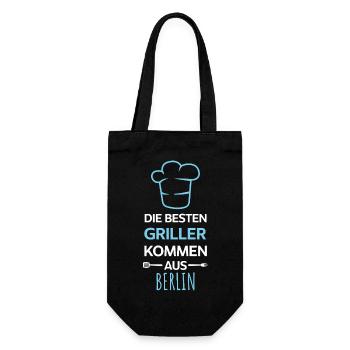 Les meilleurs barbecues viennent de Berlin Design - Sac à bouteille - noir - Devant