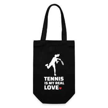 J’adore le tennis - Sac à bouteille - noir - Devant