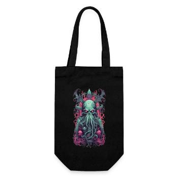 Gothique Démon Underworld Halloween Tentacule Monster - Sac à bouteille - noir - Devant