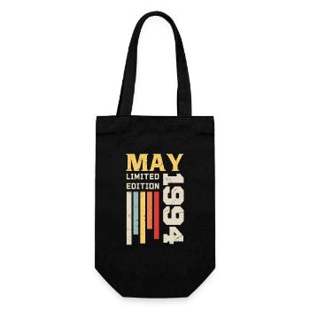 Mai 1994 - Cadeau anniversaire né en Mai 1994 Mai - Sac à bouteille - noir - Devant