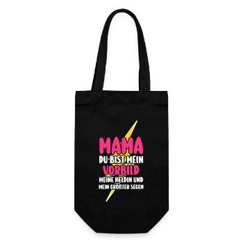 Mom Mother's Day Mom - Gift Bag for Bottles - black - Front