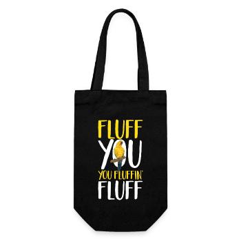 Parakeet, Parrot, Parakeet, Bird - Gift Bag for Bottles - black - Front