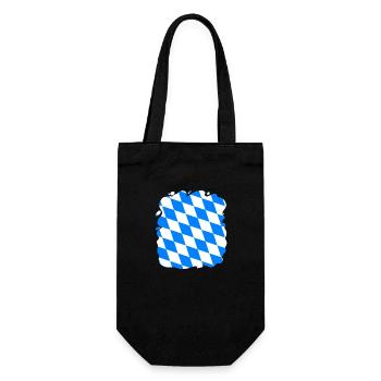 Le motif du drapeau de la Bavière est le cadeau parfait pour - Sac à bouteille - noir - Devant