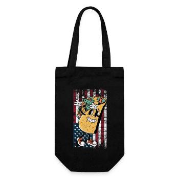 Taco - Gift Bag for Bottles - black - Front