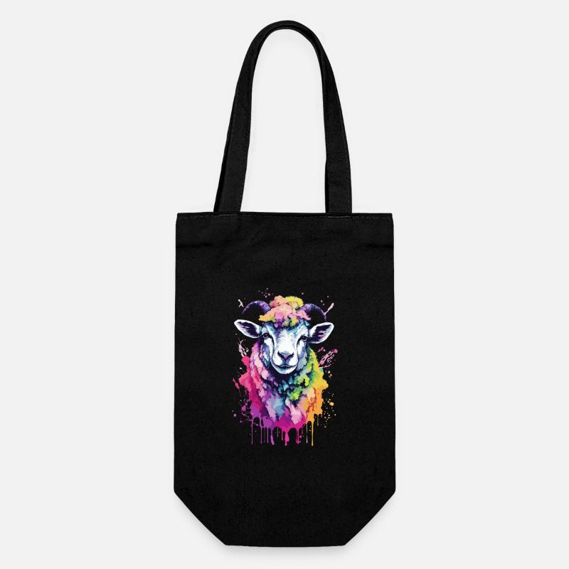 Gets Cool Cute In Colorful and Cool Design - Gift Bag for Bottles - black