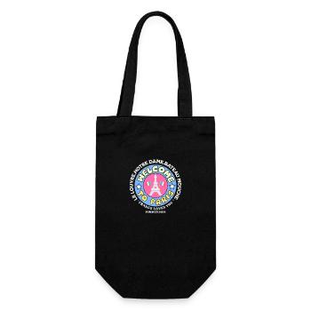 Welcome to Paris - Gift Bag for Bottles - black - Front