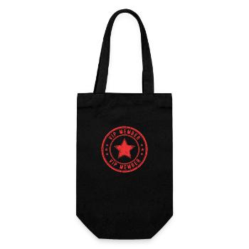Membre Vip - Sac à bouteille - noir - Devant