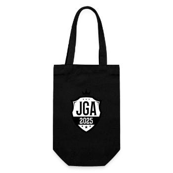 Jga 2025 Junggesellenabschied - Geschenkbeutel für Flaschen - Schwarz - Vorne