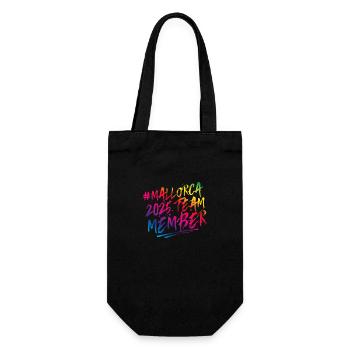 Mallorca 2025 Team Colorful - Gift Bag for Bottles - black - Front