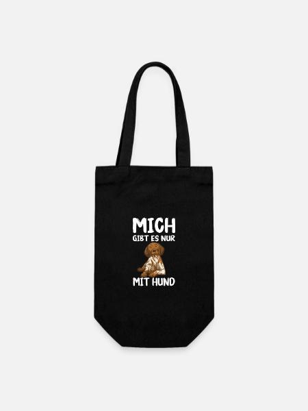 Deutsch Kurzhaar Hund - Geschenkbeutel für Flaschen - Schwarz