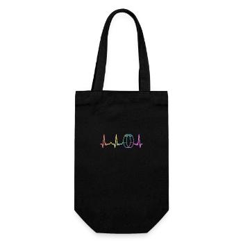 Rhönrad Gymnastics Gymnastics Rhönräder Wheel - Gift Bag for Bottles - black - Front