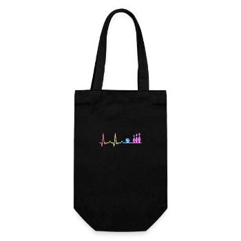 Bowling Bowler Pin Ball Bowling Ball - Sac à bouteille - noir - Devant