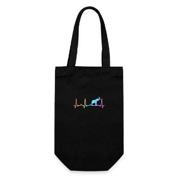 Elephant Animal Elephant Zoo - Gift Bag for Bottles - black - Front