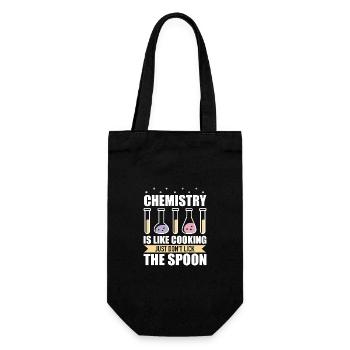 Chimiste Chimie Science Atome Molécule - Sac à bouteille - noir - Devant