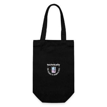 Chimiste Chimie Science Atome Molécule - Sac à bouteille - noir - Devant