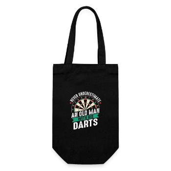 Fléchettes joueur jeu de fléchettes fléchettes sport - Sac à bouteille - noir - Devant