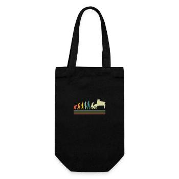 Piano Klavier Pianist Instrument - Gift Bag for Bottles - black - Front