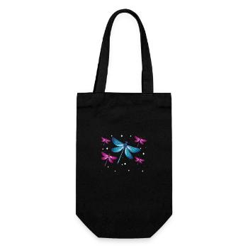 Libellule Libellules Insectes Nature - Sac à bouteille - noir - Devant