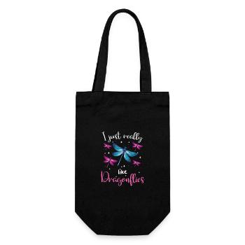 Libellule Libellules Insectes Nature - Sac à bouteille - noir - Devant