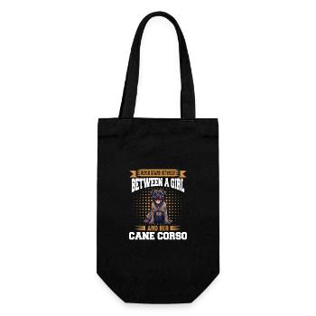 Cane Corso Dog - Gift Bag for Bottles - black - Front