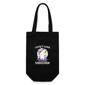 Licorne Licornes Conte de fées Magique - Sac à bouteille - noir - Devant